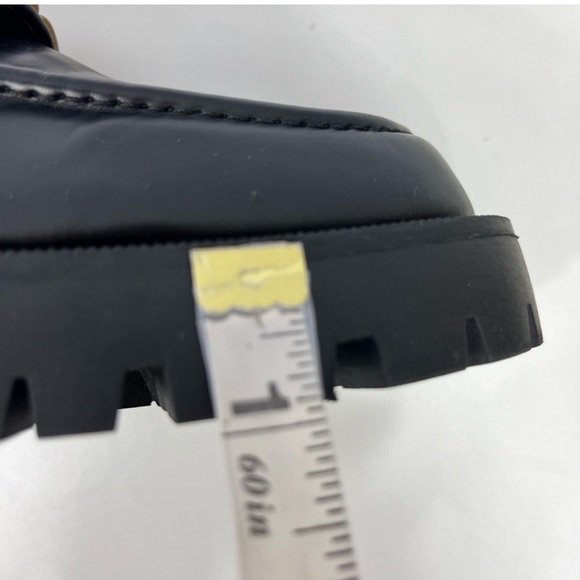 Zara Chunky Brass Lug Sole Loafer - Picture 5 of 9